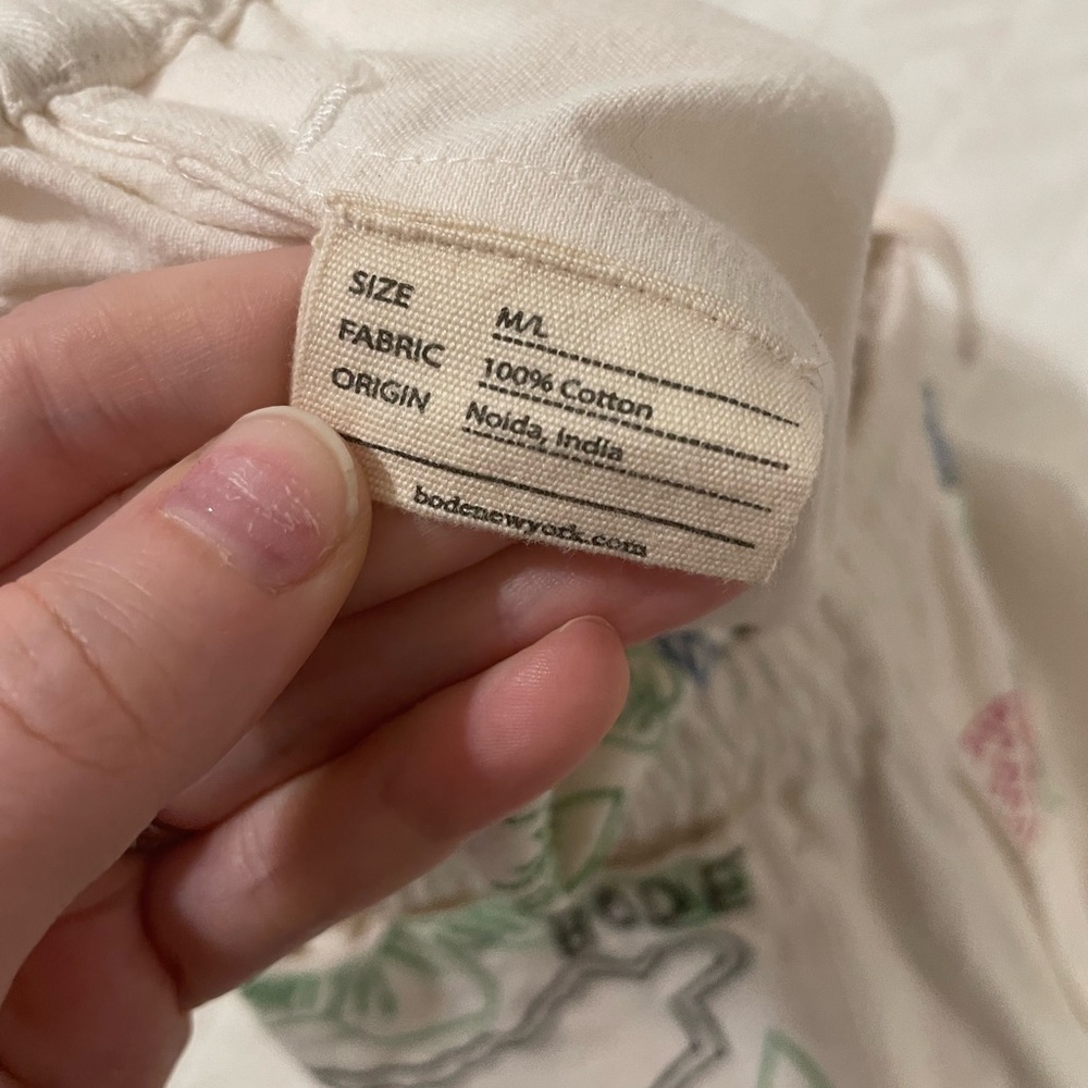 Bode Long Sleeve Shirt/Shorts Matching Set - Picture 11 of 12